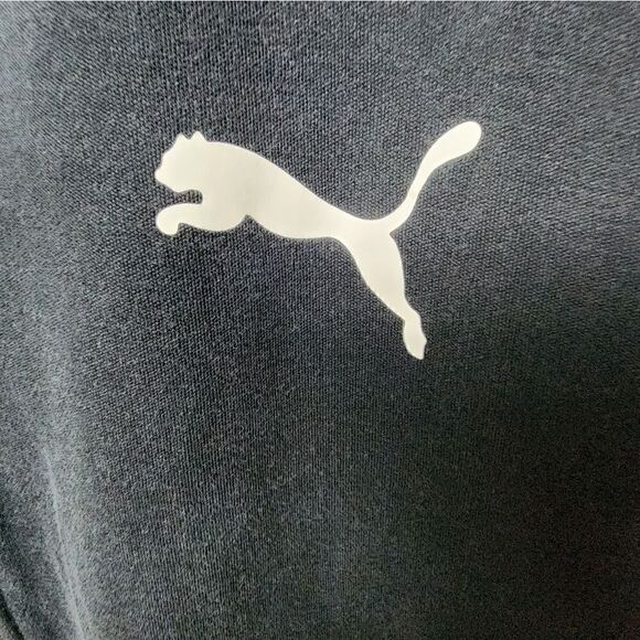 1603 - PUMA Men’s XXL Black Full Zip Track Warmup Jacket - Picture 4 of 4